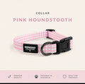 Pink Signature Houndstooth Collar